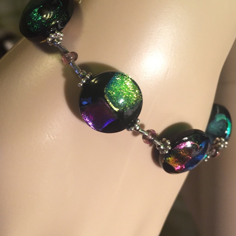 Italian Murano glass bracelet